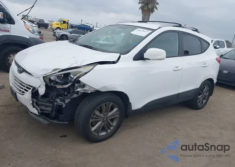 2014 Hyundai Tucson from USA, damaged, VIN KM8JU3AG9EU931582